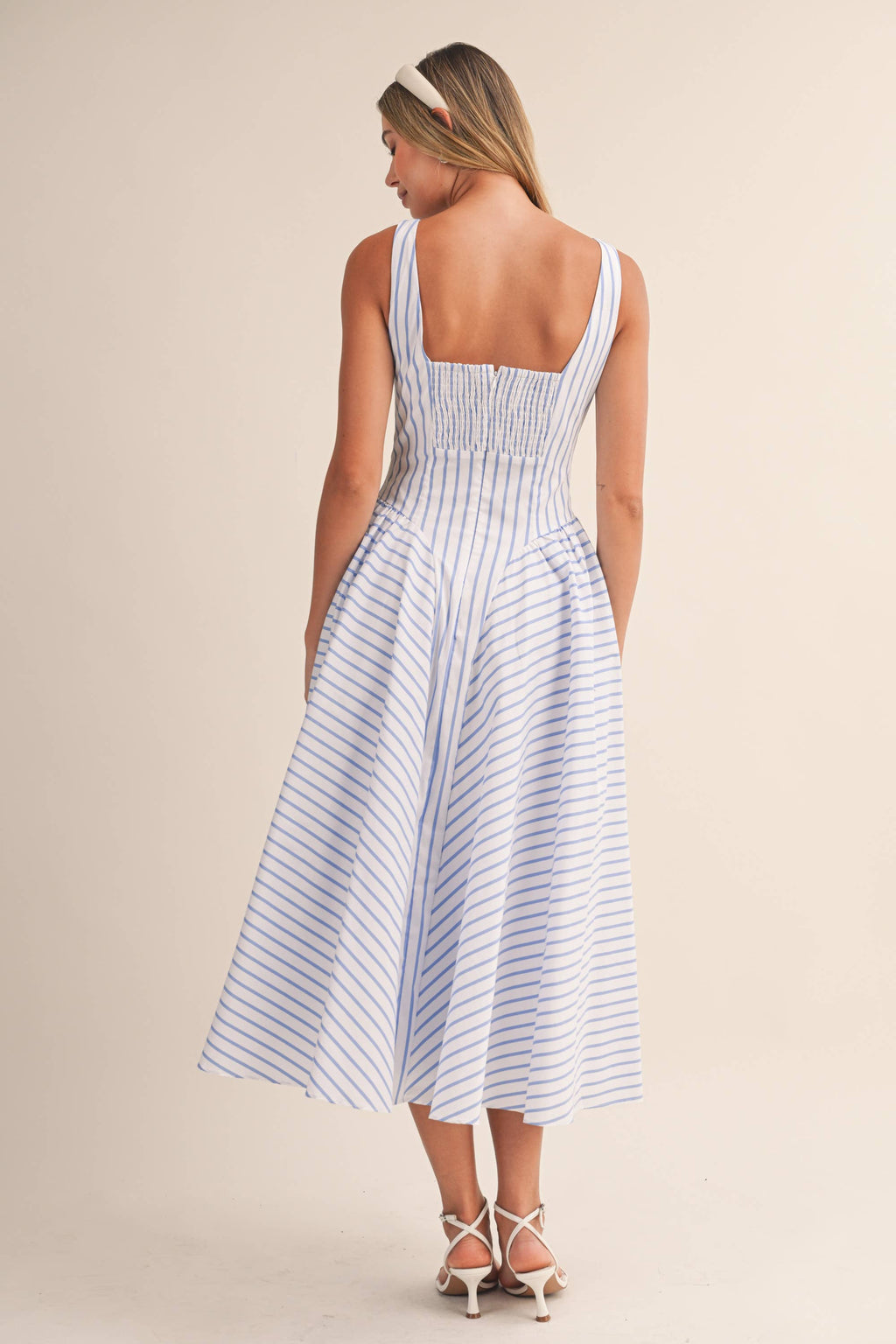 Bridgerton Blue Dress
