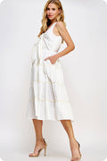 Bow Down Midi Dress
