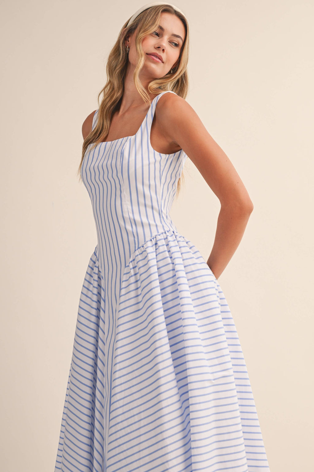 Bridgerton Blue Dress
